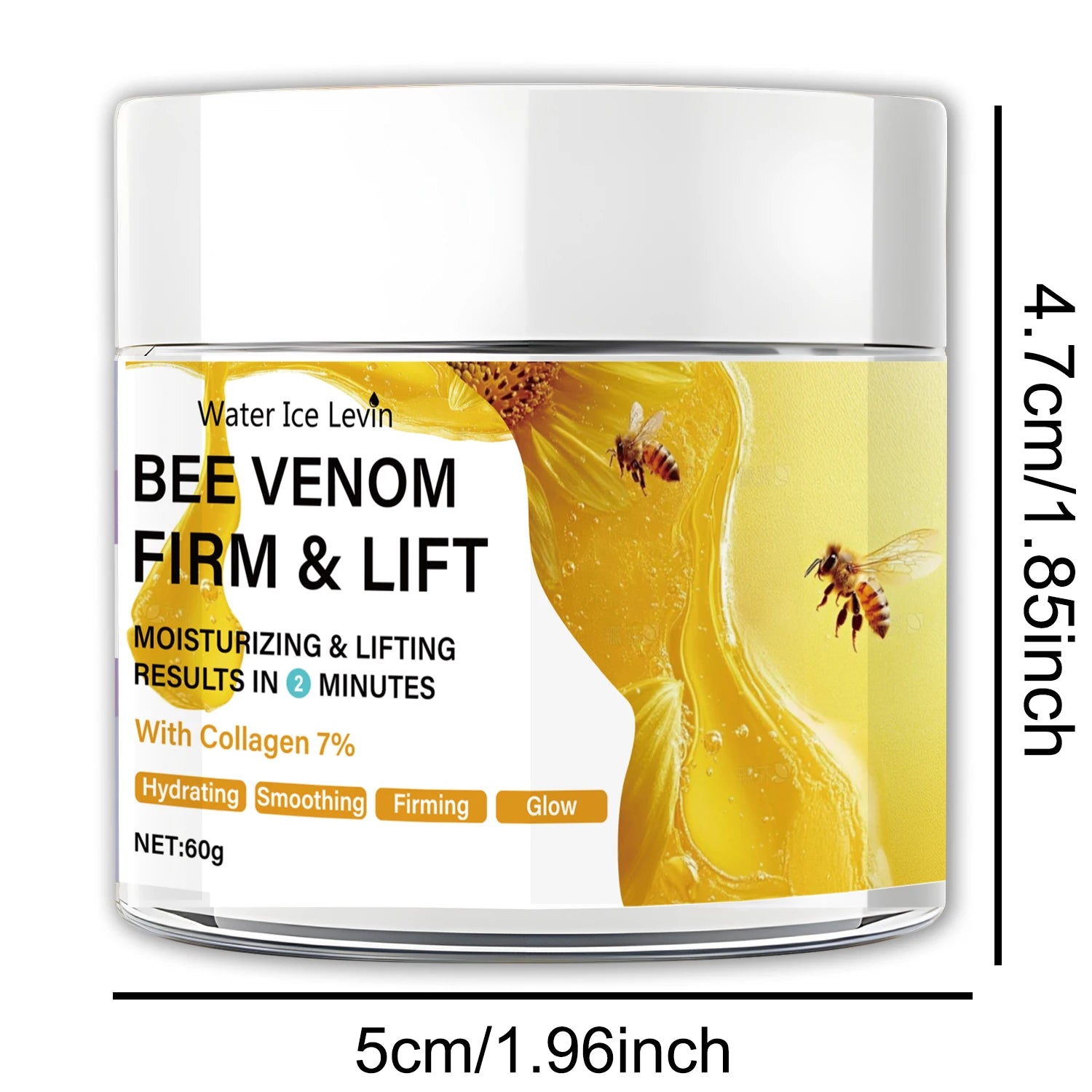 Bee Venom Instant Face Lifting Cream 60g – All Skin Types Face Lifting Cream Peaceful Pleasures Health and Wellness
