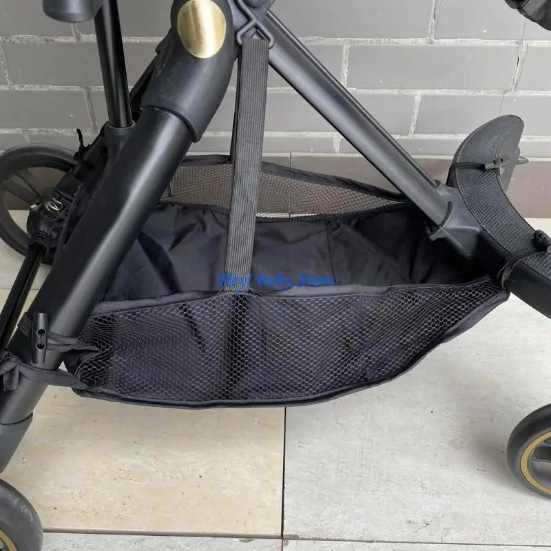 Oxford Pram Bottom Storage Basket | Stroller Organiser Bag