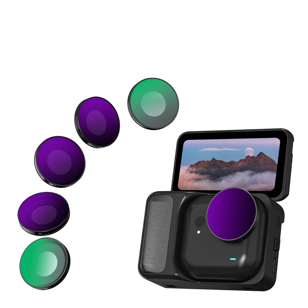Compatible With Insta360 Go Ultra Camera Filters UV CPL ND16 Filter Increases Light Transmission And Enhances Image Clarity Peaceful Pleasures Health and Wellness