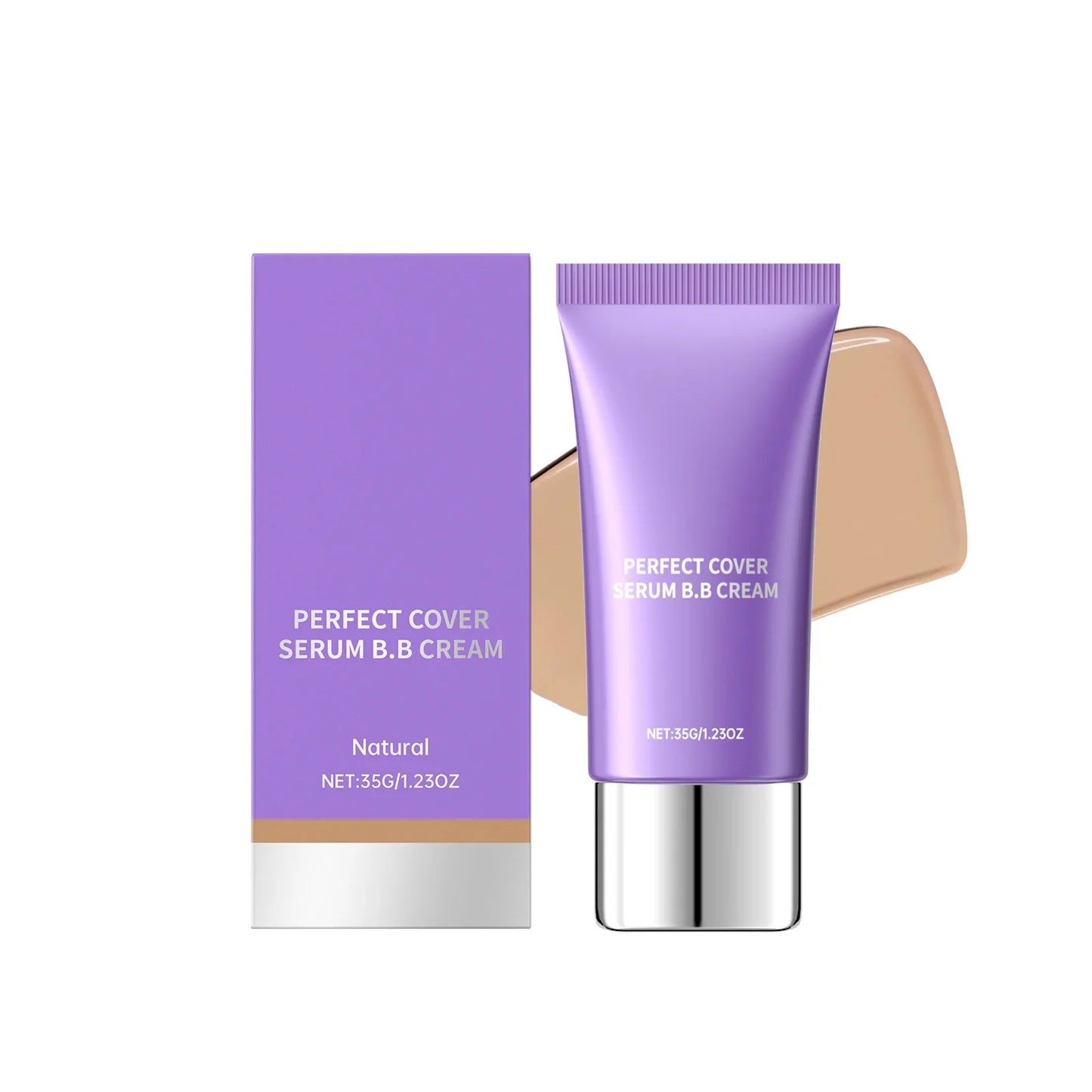 BB & CC Cream Foundation – Waterproof, Hyaluronic Acid Cover
