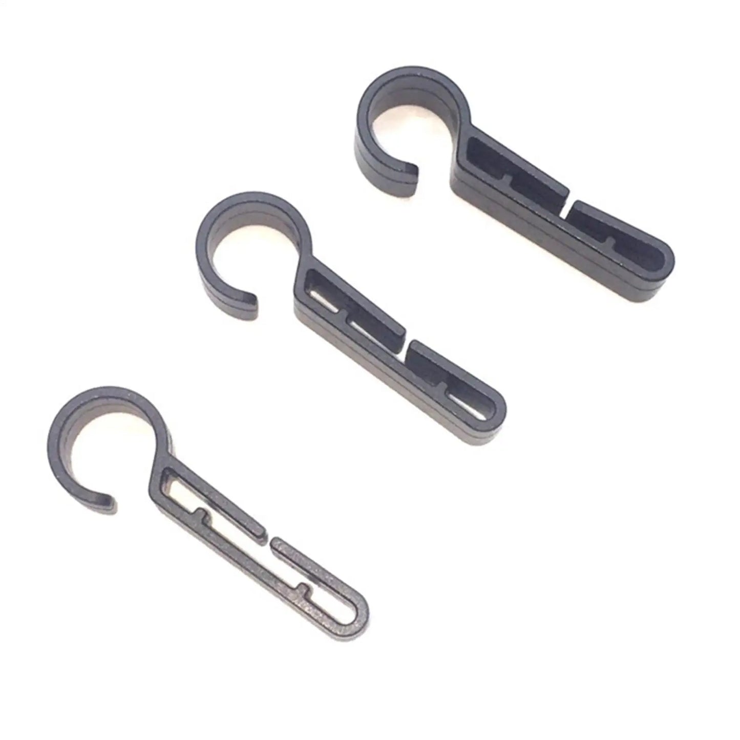 10-Pack Hard Hat Headlamp Clips | ABS Helmet Light Clamps Helmet Headlamp Clips Peaceful Pleasures Health and Wellness