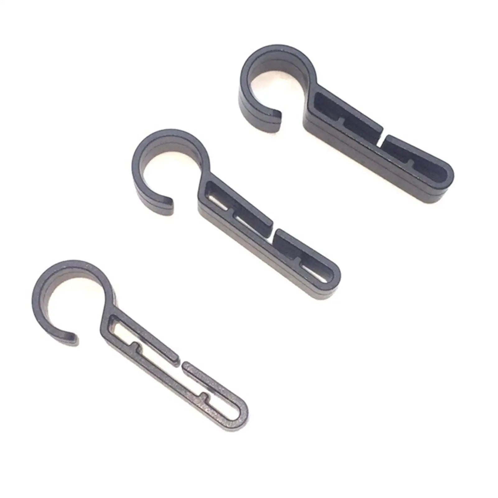 10-Pack Hard Hat Headlamp Clips | ABS Helmet Light Clamps Helmet Headlamp Clips Peaceful Pleasures Health and Wellness