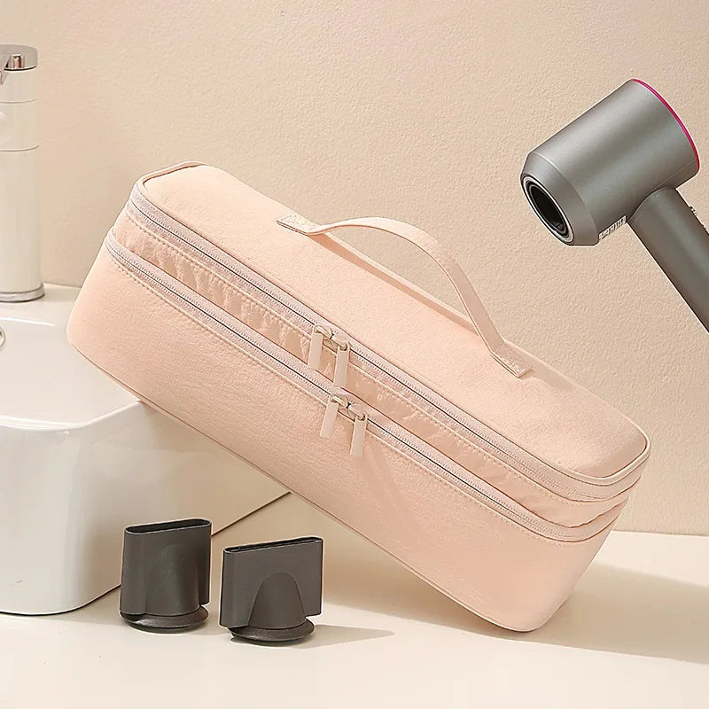 Large Capacity Carring Hair Dryer Storage Bag Dustproof Travel Case Multi-Pocket Organizer Pouch for Dyson Curling Hair Dryer Peaceful Pleasures Health and Wellness