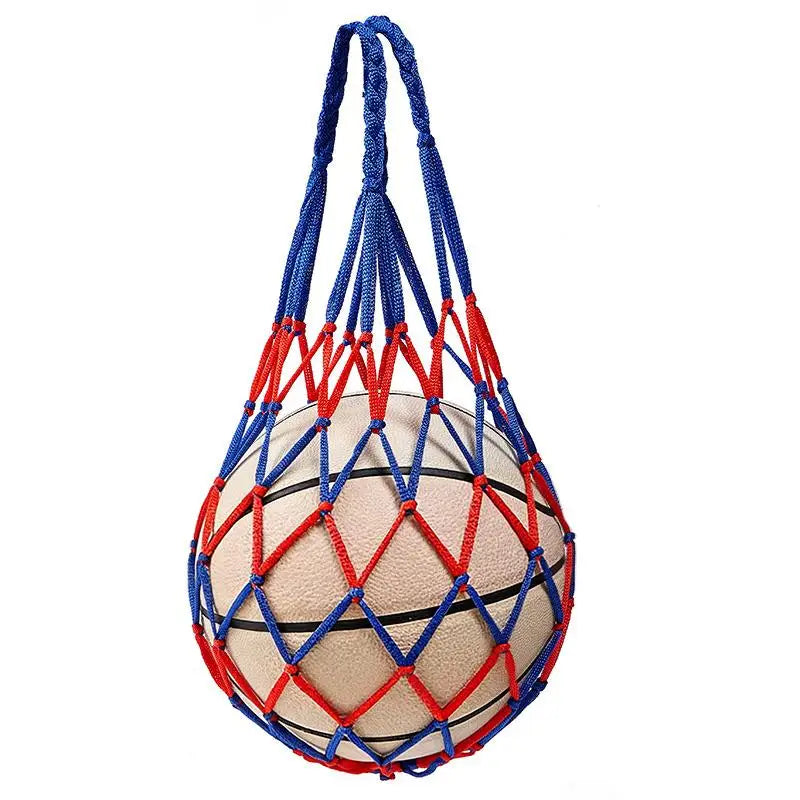 Nylon Mesh Ball Net Bag – Soccer, Basketball & Volleyball
