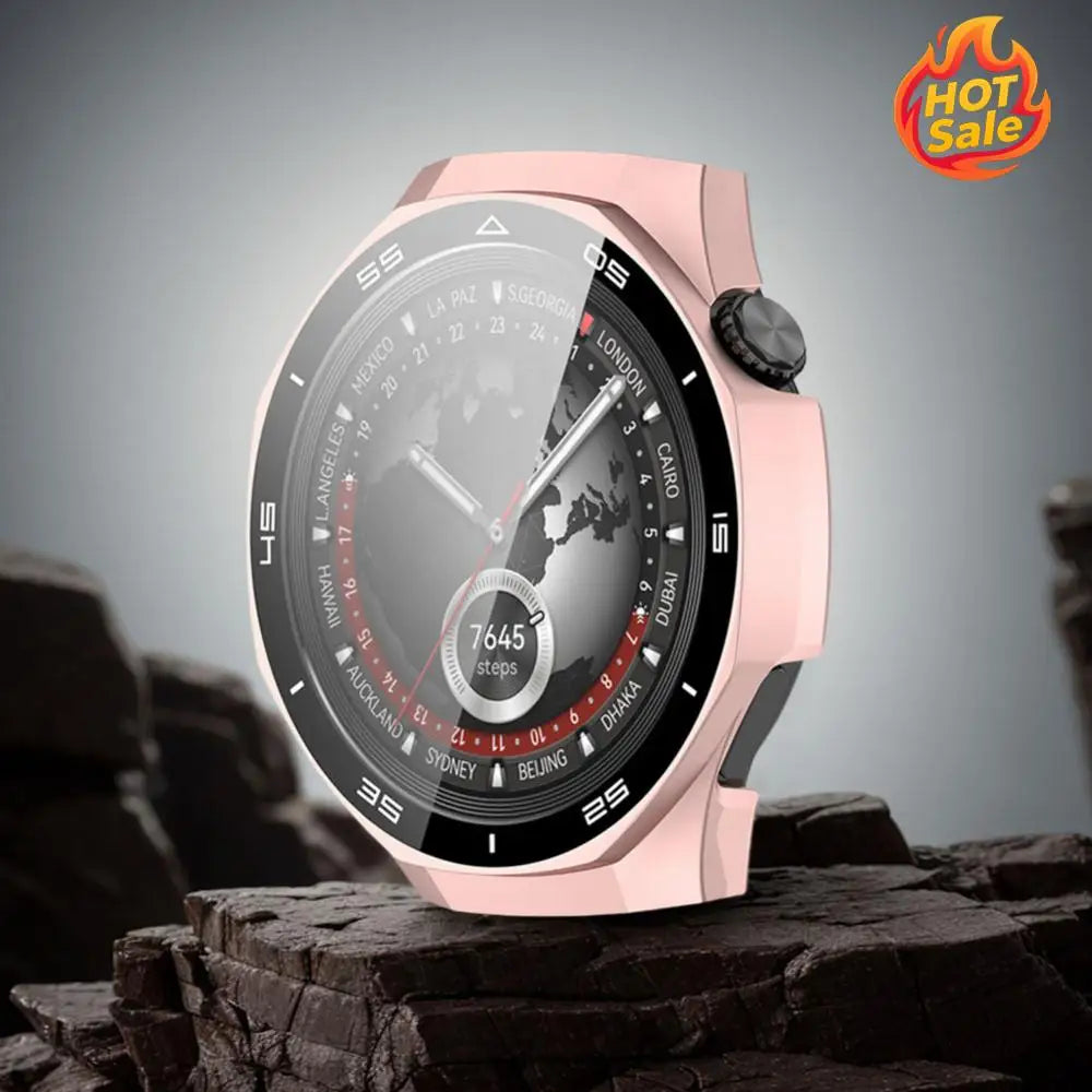 Hard PC + Tempered Glass Case for Huawei Watch GT5 Pro 46mm