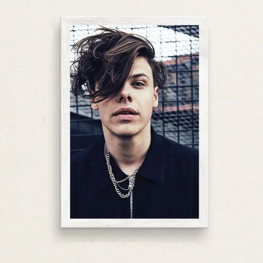 Yungblud Rock Music Star Canvas Wall Art Poster | Modern Decor Canvas Wall Art Peaceful Pleasures Health and Wellness 01 20x30cm Unframed