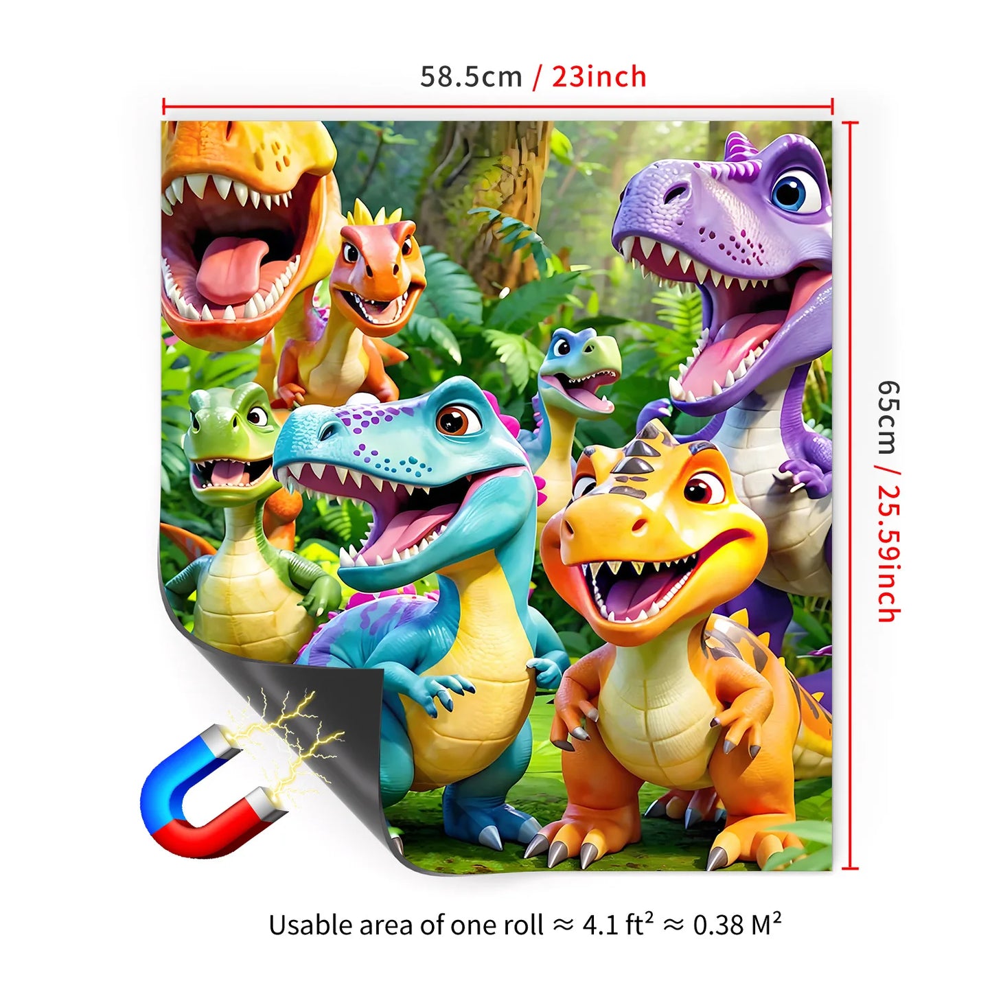 Household dishwasher magnetic patch kitchen and refrigerator magnetic patch Peaceful Pleasures Health and Wellness MDS57