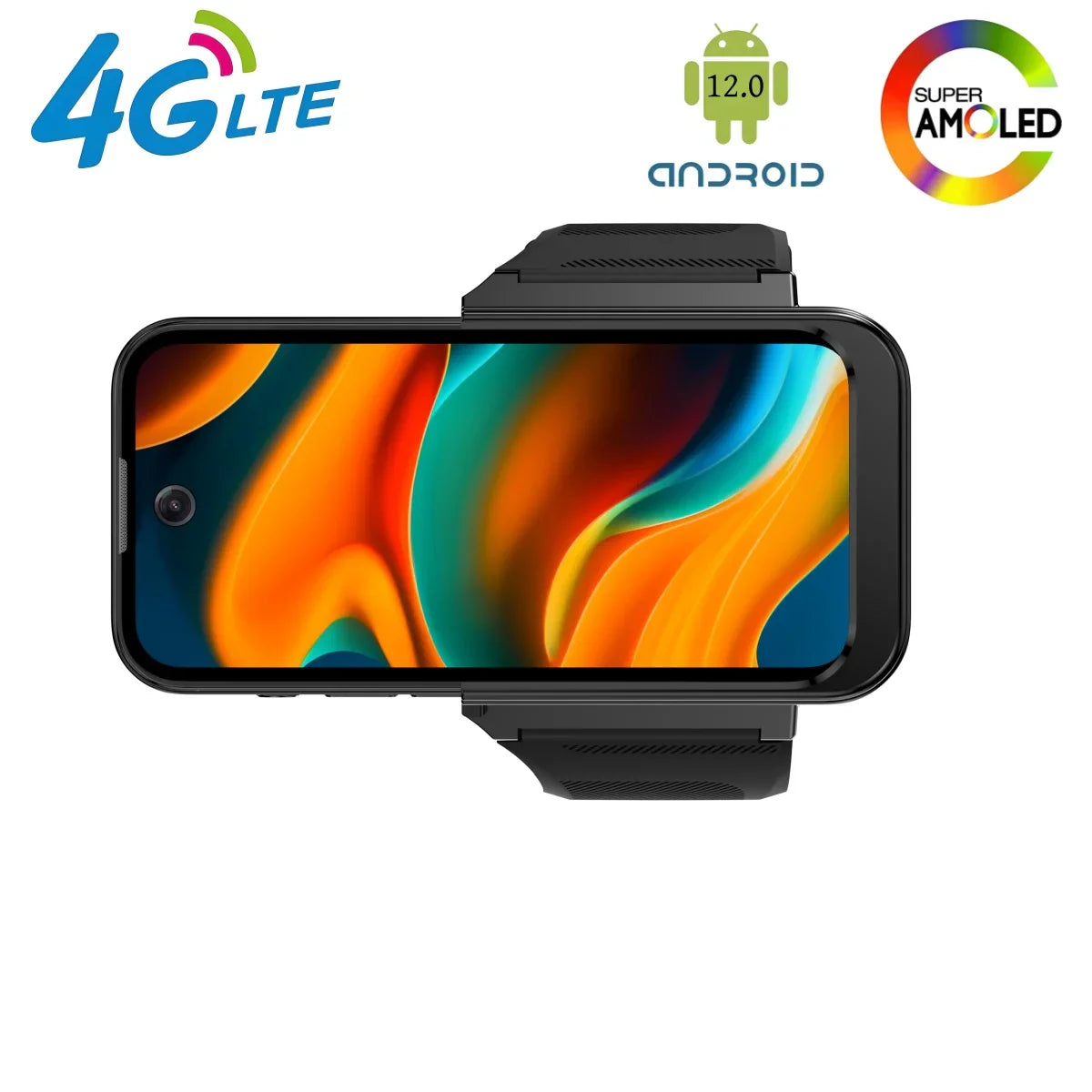 Q333 Mini Android 12 Smartwatch 4G LTE | 3.97" AMOLED GPS