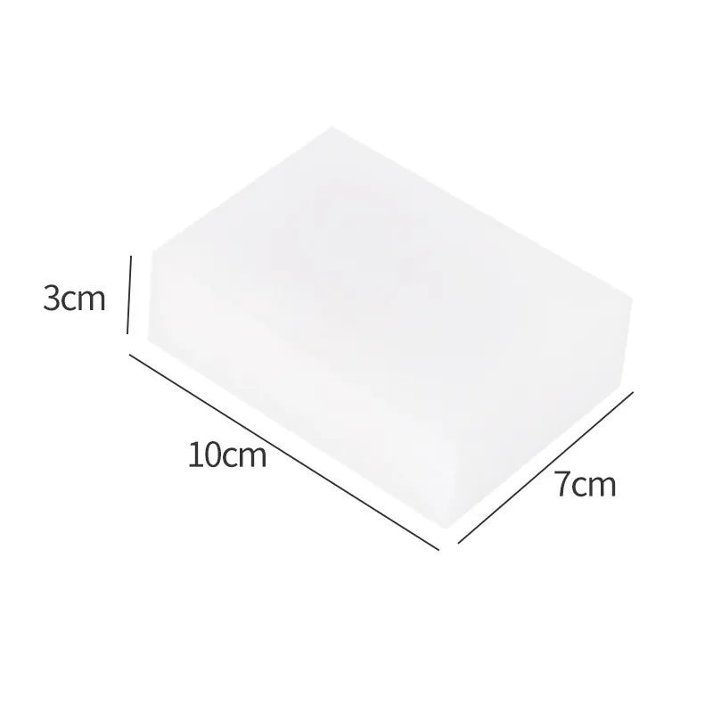 Multi functional sponge wipe magic wipe magical white sponge block white shoe cleaning block kitchen bathroom cleaning artifact Peaceful Pleasures Health and Wellness