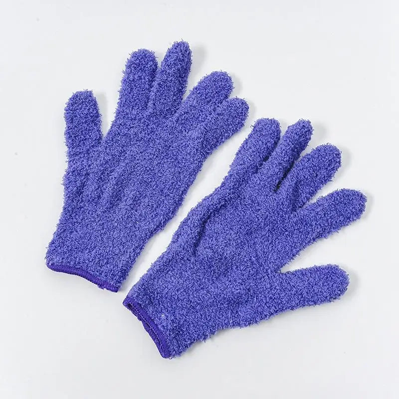 Microfiber Plant Cleaning Gloves | Reusable Dusting Gloves