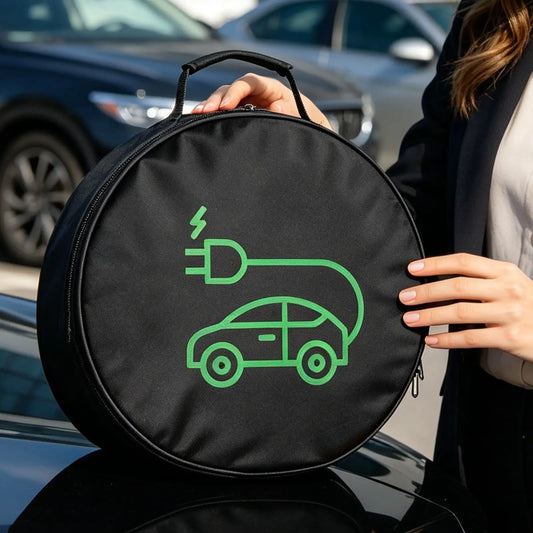 EV Charging Cable Storage Bag – Waterproof Oxford Organizer EV Cable Organizer Bag Oasis Select