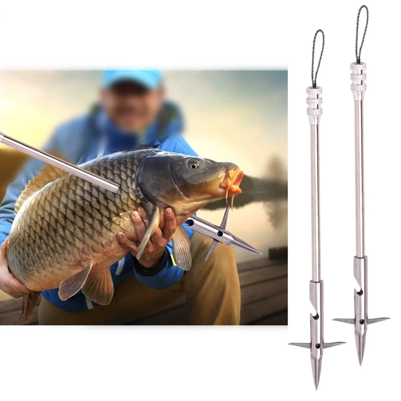 Stainless Steel Hunting Fishing Darts Slingshot Catapult Arrow Fish