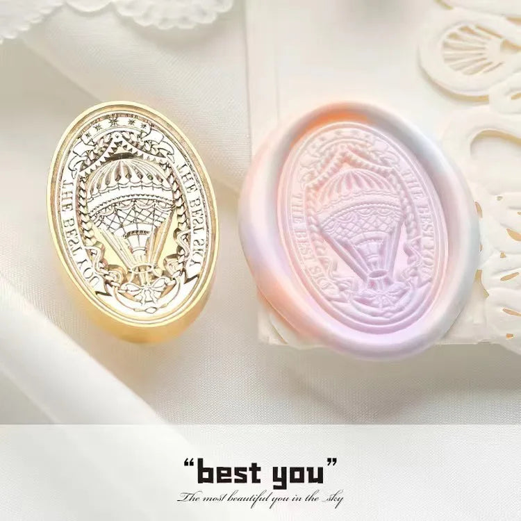 Retro Wax Seal Stamp Alloy Handle – Wedding & Scrapbook