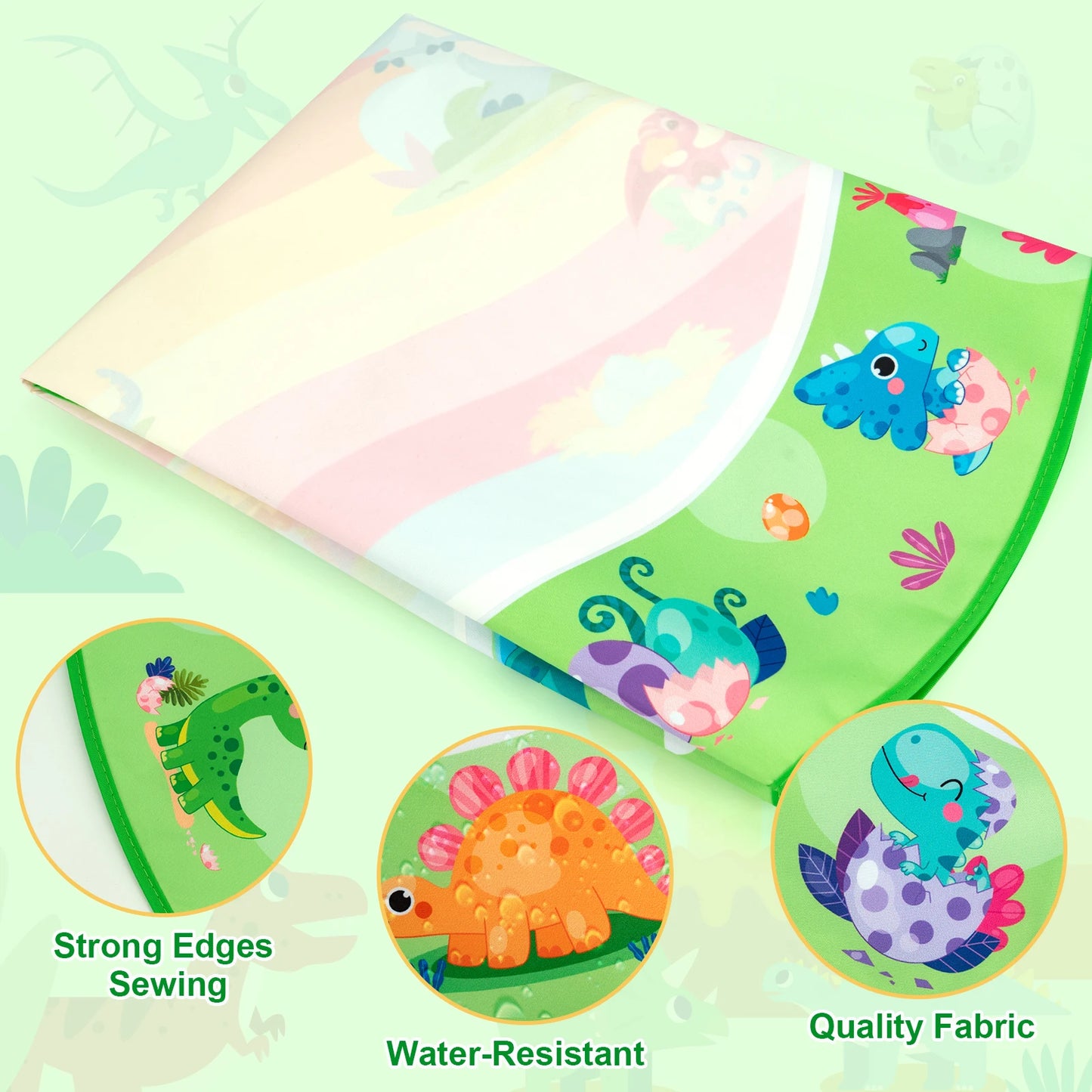 Kids Magic Water Drawing Mat Coloring Doodle Reusable Pens Painting