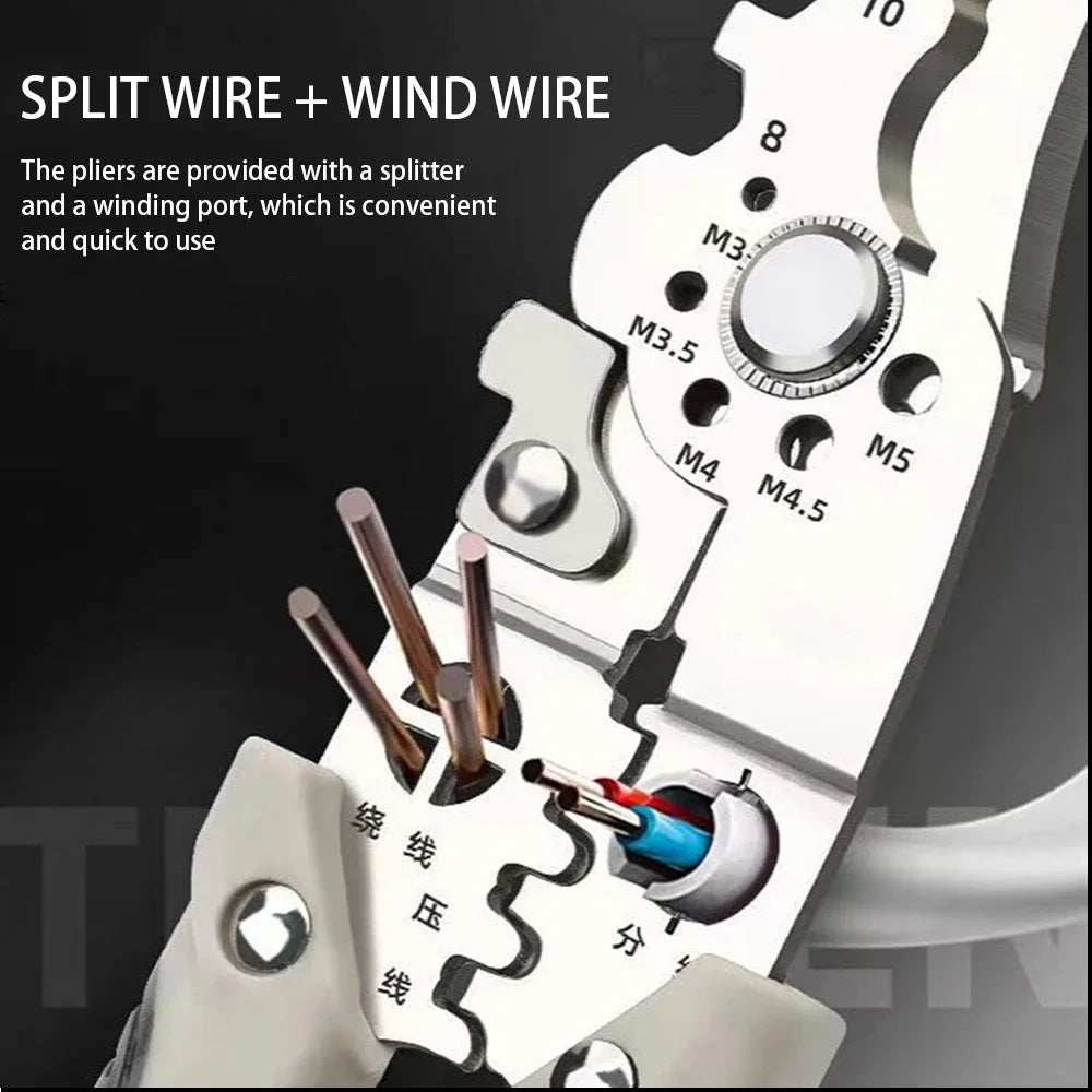21-in-1 Automatic Wire Stripper Pliers | Electrician Multitool
