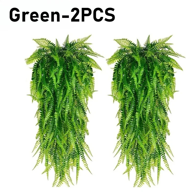 29" Artificial Boston Fern Hanging Plant | Indoor & Outdoor Decor