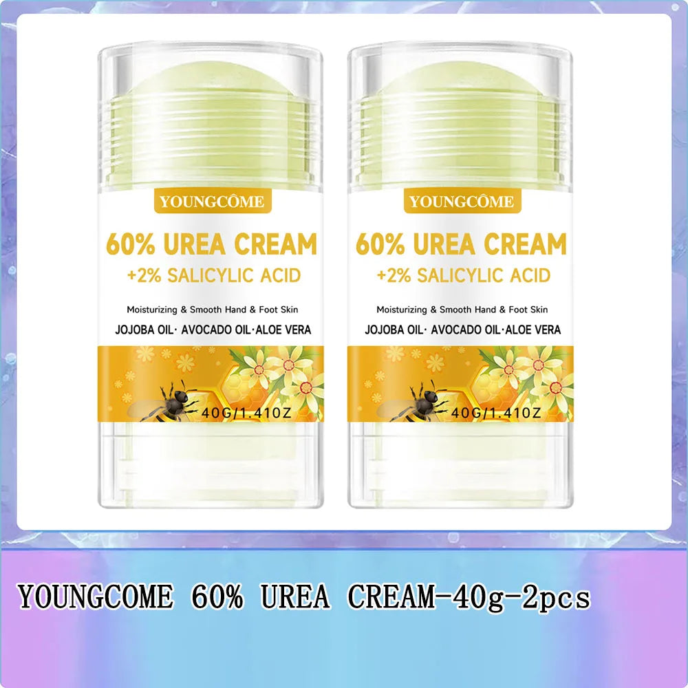 YOUNGCOME 60% Urea Body Cream – Exfoliating & Hydrating, 40g