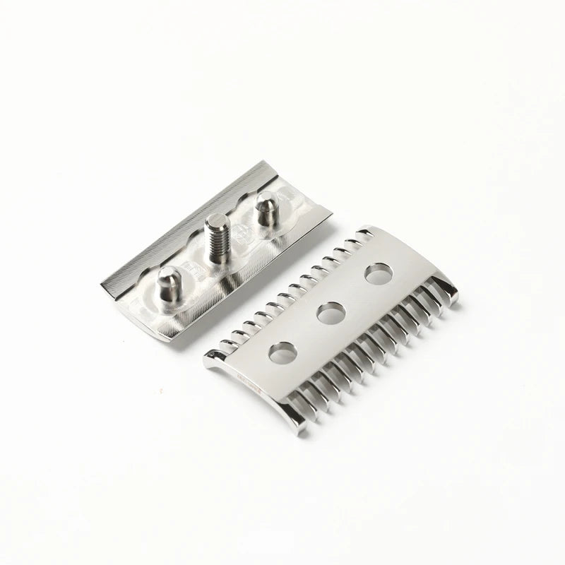 2026 New Arrival YAQI Razor Head Yaqi Lex Polished Mild Stainless Steel Safety Razor Head for Shaving Accessories Peaceful Pleasures Health and Wellness