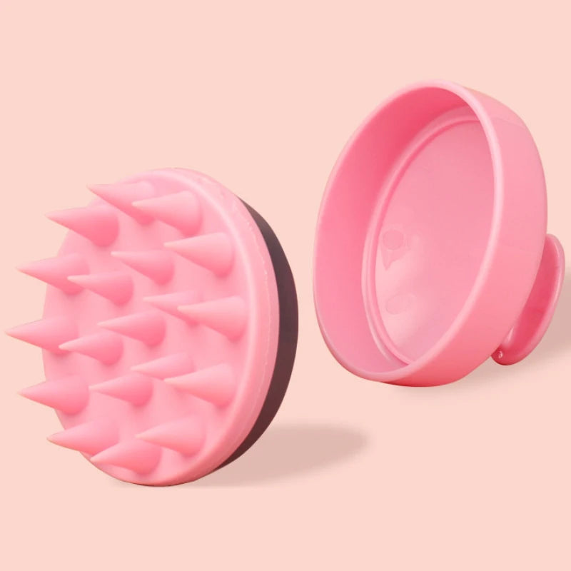 Silicone Scalp Massage Comb – Soft Shampoo Brush Hair Care