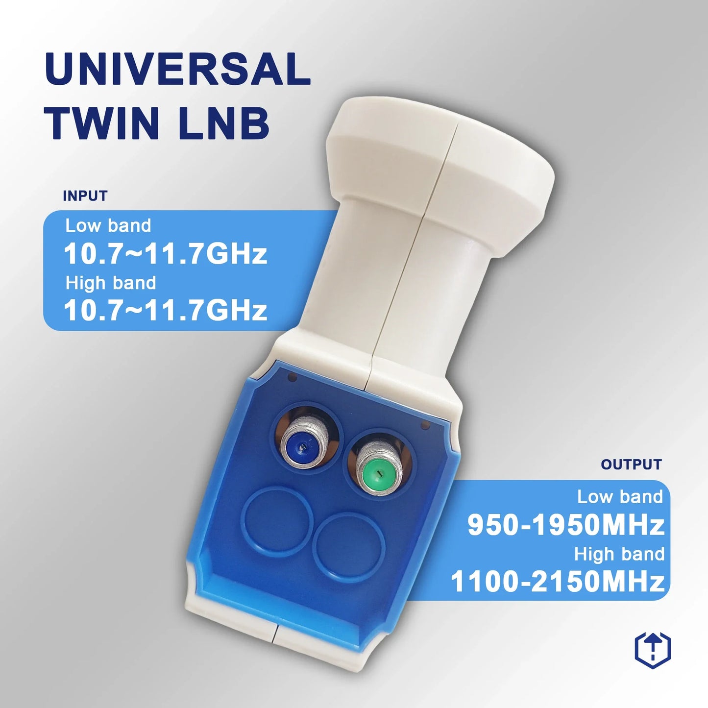 Ku-Band LNB DVB-S2/S2X 9750/10600 MHz – 1, 2 or 4 Output