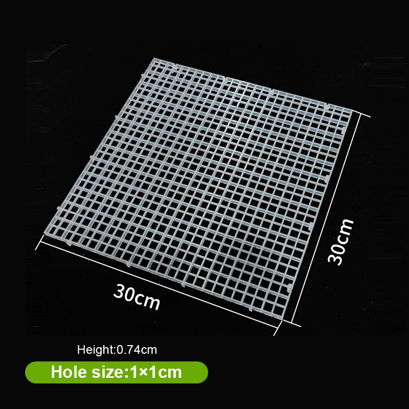Fish Tank Mesh Divider Isolation Plate with Suction Cups