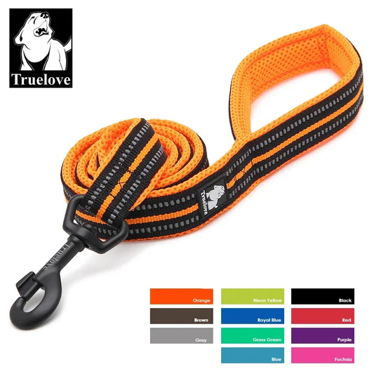 Truelove Soft Pet Leash Reflective Nylon Mesh Padded Puppy Large Dog or Cat Walking Training 11 Color 200cm TLL2112 Dropshipping Peaceful Pleasures Health and Wellness