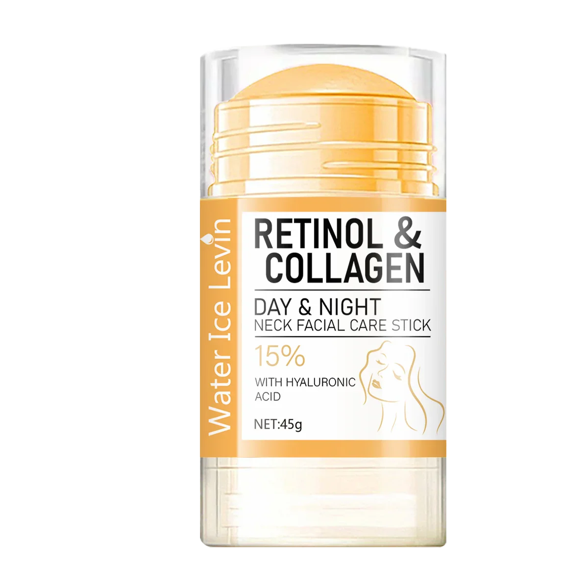 Retinol & Collagen Neck Firming Cream Stick | Hyaluronic Acid