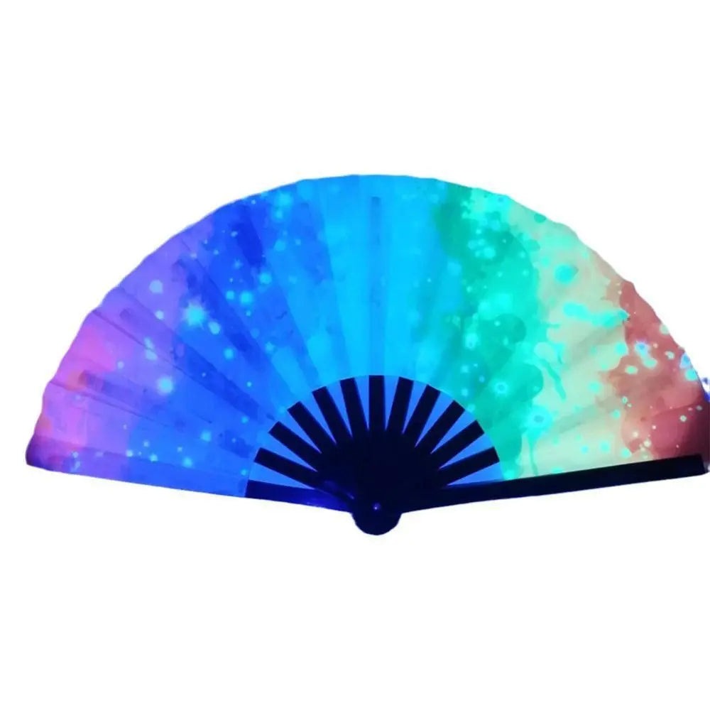 Bamboo Silk Cat Pattern Folding Fan – Decor & Gift