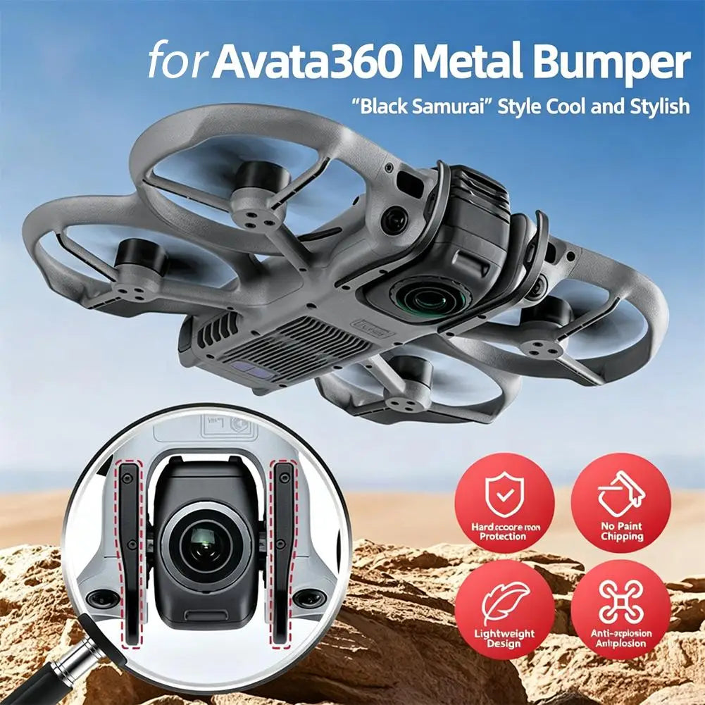 Alloy Gimbal Bumper for DJI NEO 2 – Anti-Collision Guard