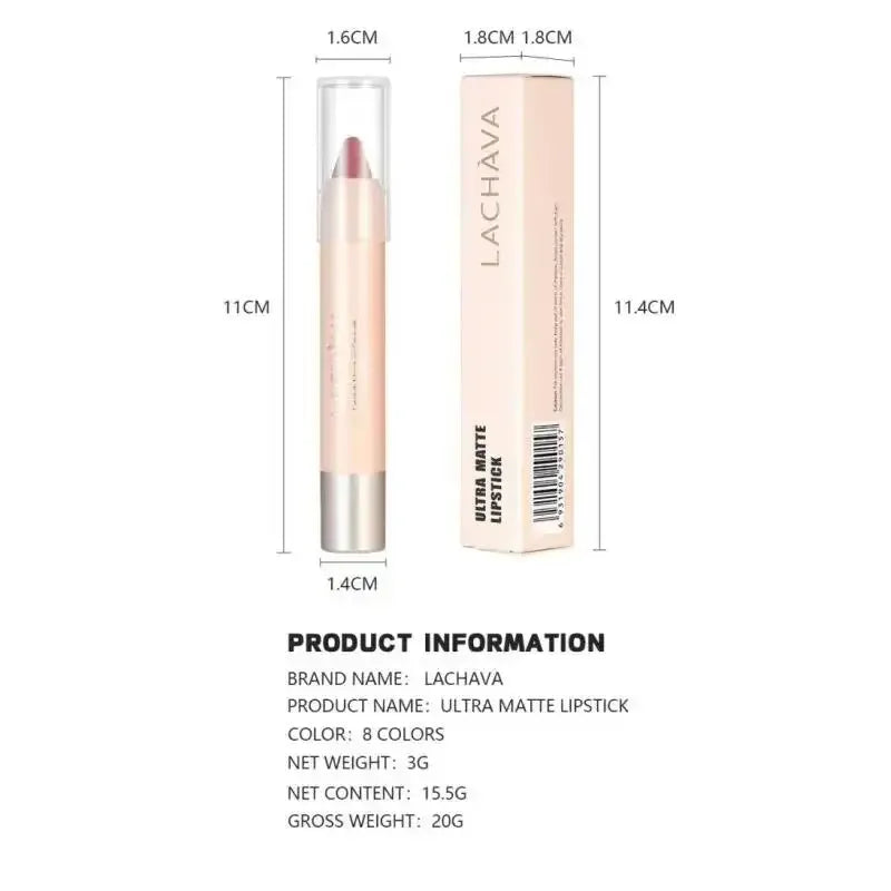 LACHAVA Matte Waterproof Lip Liner – 8 Shades | Long-Lasting