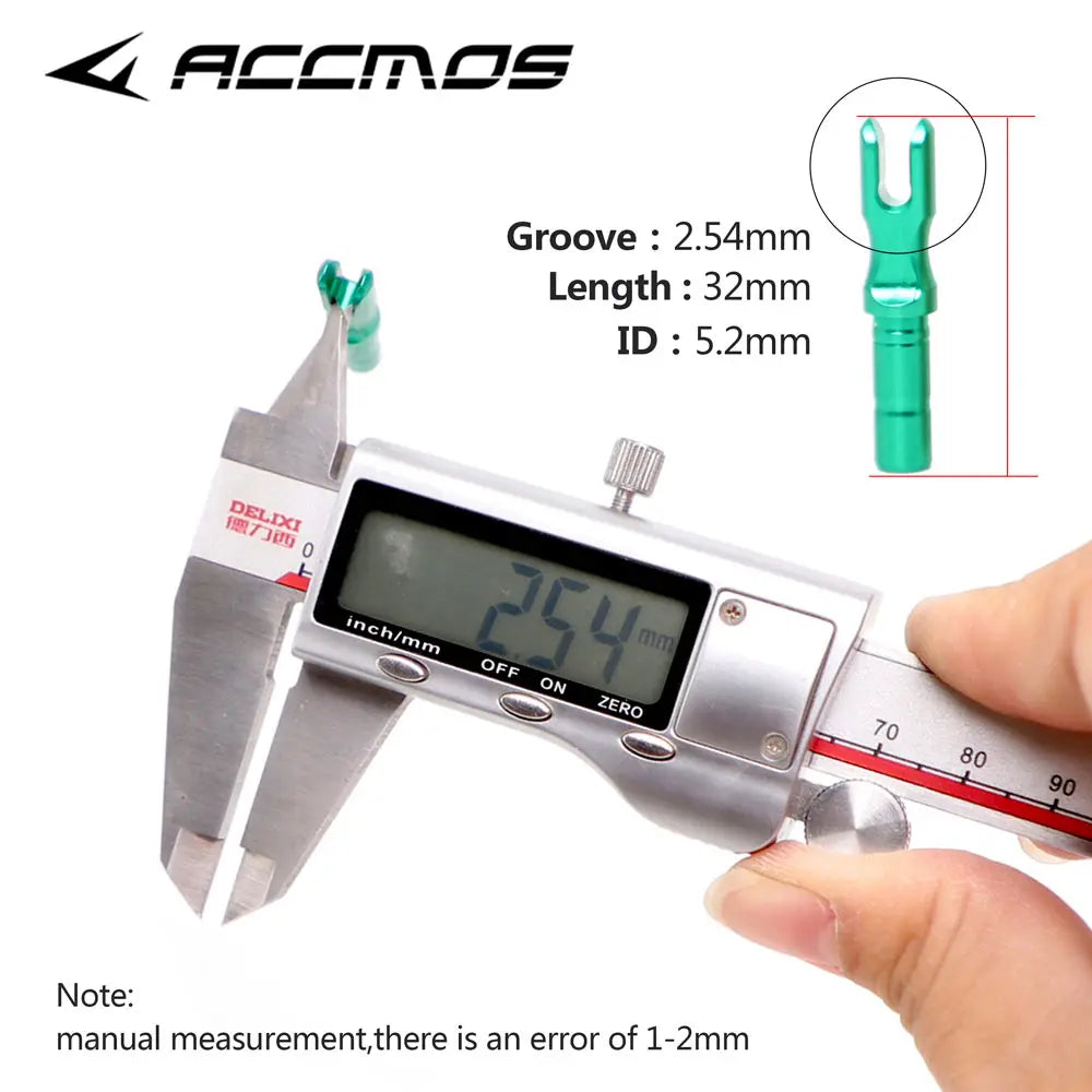 Aluminum Alloy Insert Arrow Nock Pin Fit ID3 2 4 5 Shaft Compound