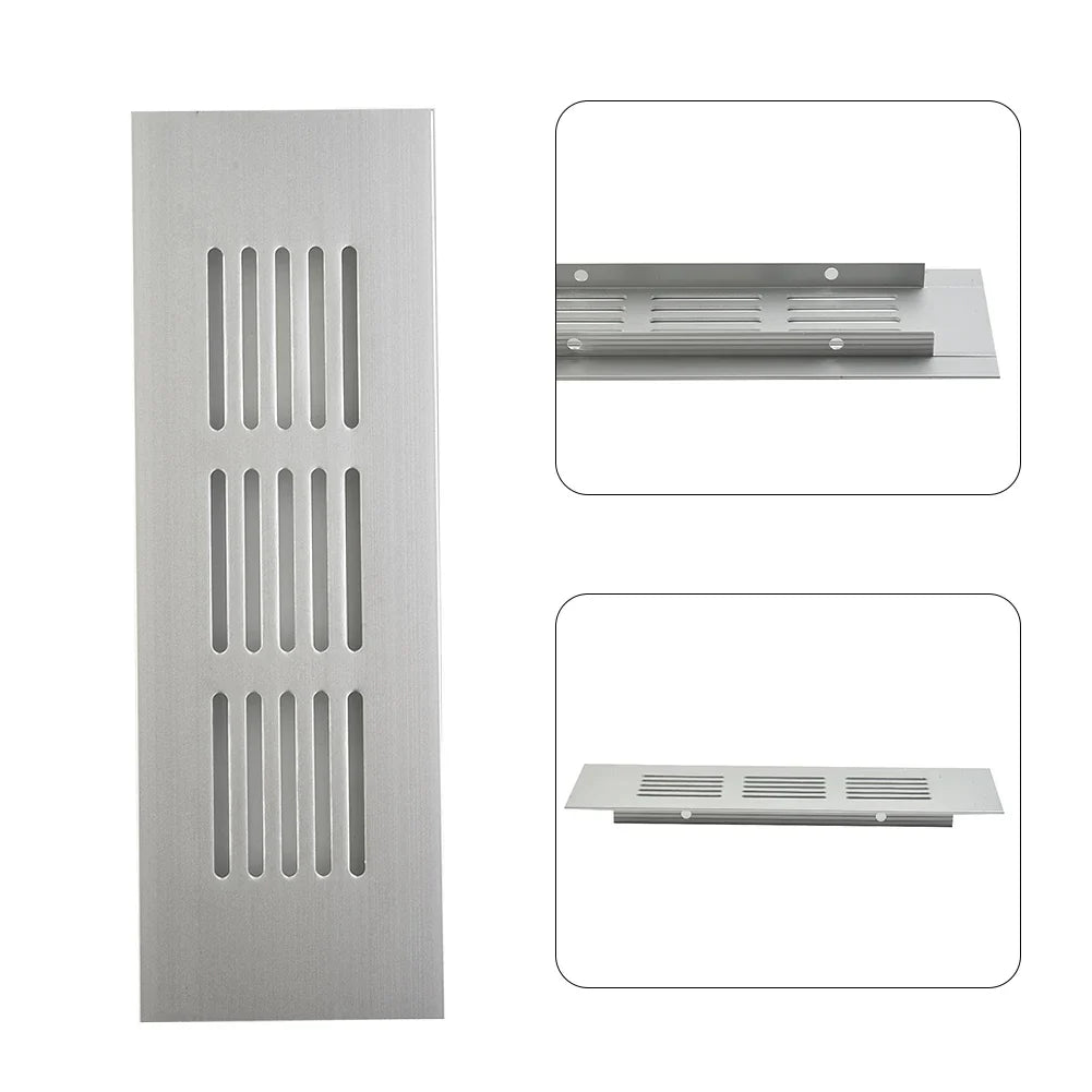 50mm Aluminum Ventilation Grille | Cabinet & Wardrobe Air Vent