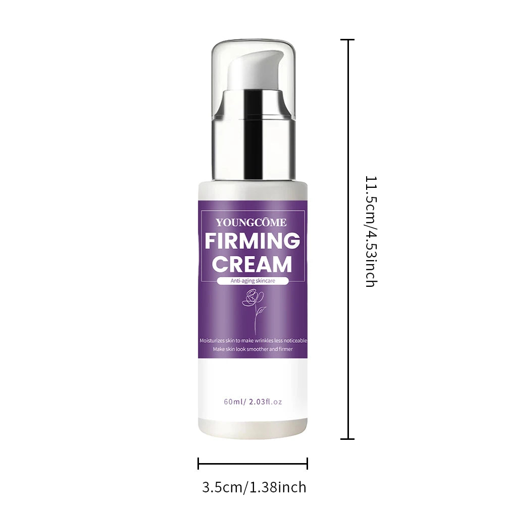 Daily Firming Cream by YOUNGCOME, Hydrating Moisturizer for Smoother, Firmer-Looking Skin, Youth-Enhancing Facial Care 60ml Peaceful Pleasures Health and Wellness