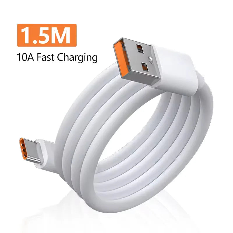 120W 10A USB-C Fast Charging Cable | 0.25M–2M Android