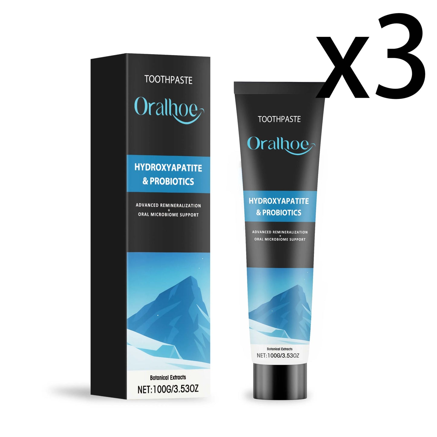 Oralhoe Hydroxyapatite Whitening Toothpaste | Lactic Acid Bacteria