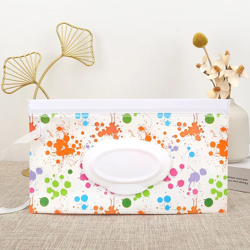 EVA Baby Wet Wipes Bag | Portable Refillable Stroller Holder