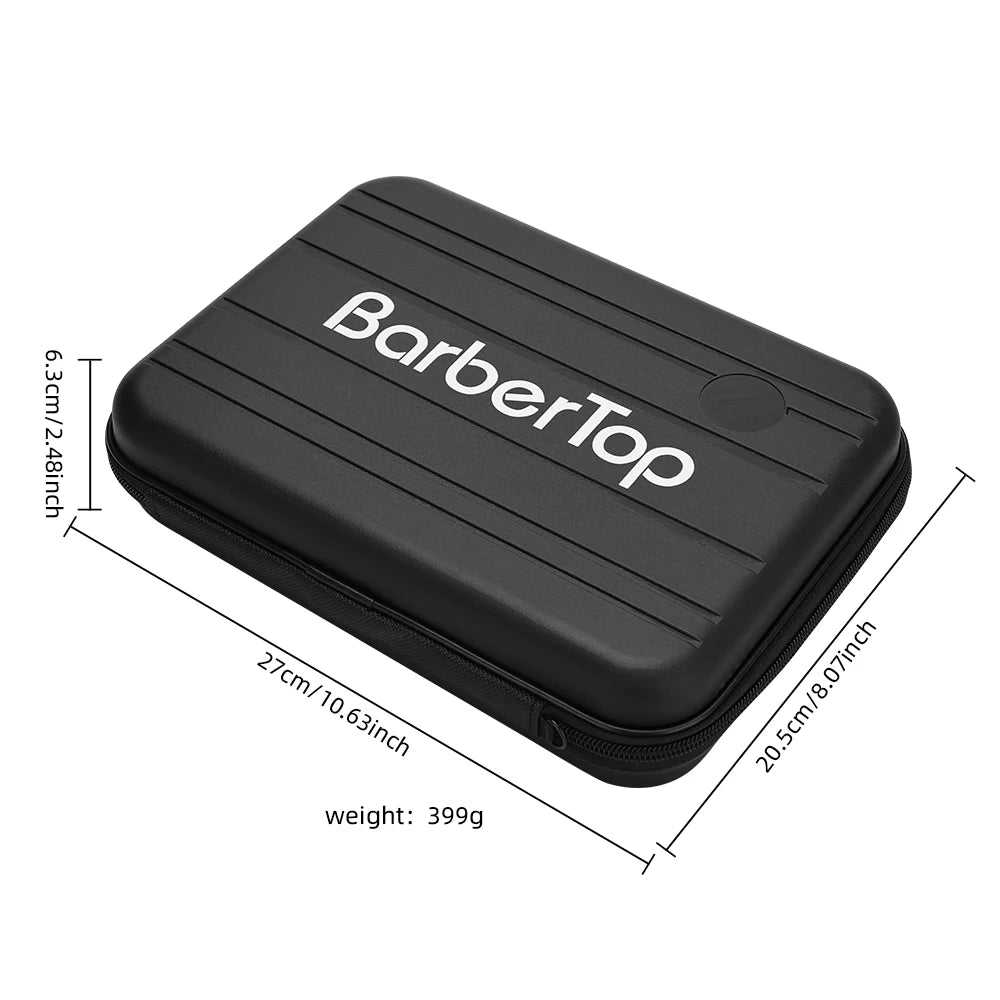 New Barber Shockproof Hair Scissors Case Bag Hair Scissor Bag Professional Comb Tools Storage Bags Makeup Travel Case Peaceful Pleasures Health and Wellness black L