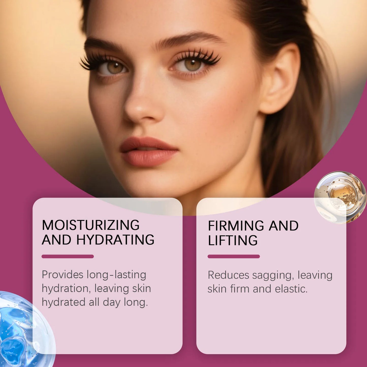 Tremella Moisturizing Face Cream Promote Collagen Production Repair Skin Barrier Improve Skin Sagging Nourishing Facial Lotion Peaceful Pleasures Health and Wellness