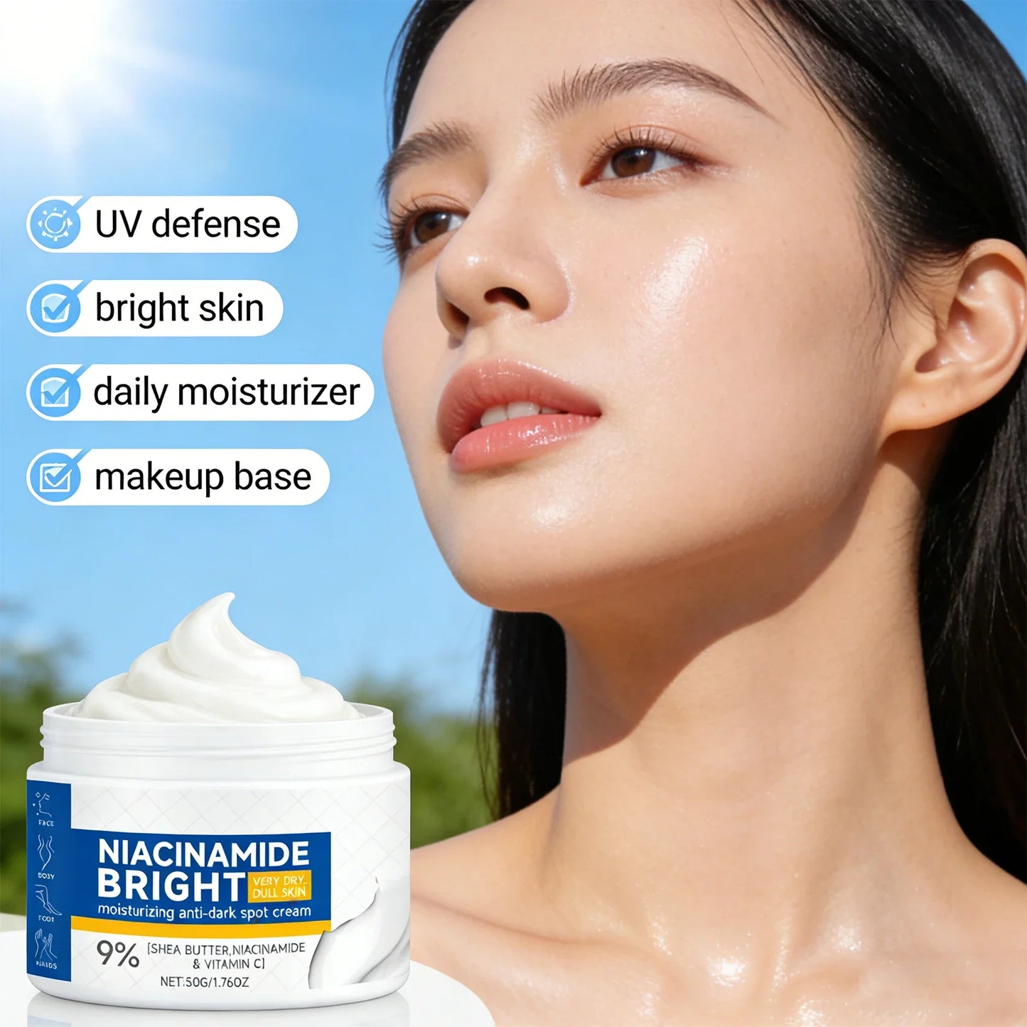 Brightening Dark Spot Cream – Hydrating & Lightweight 50g