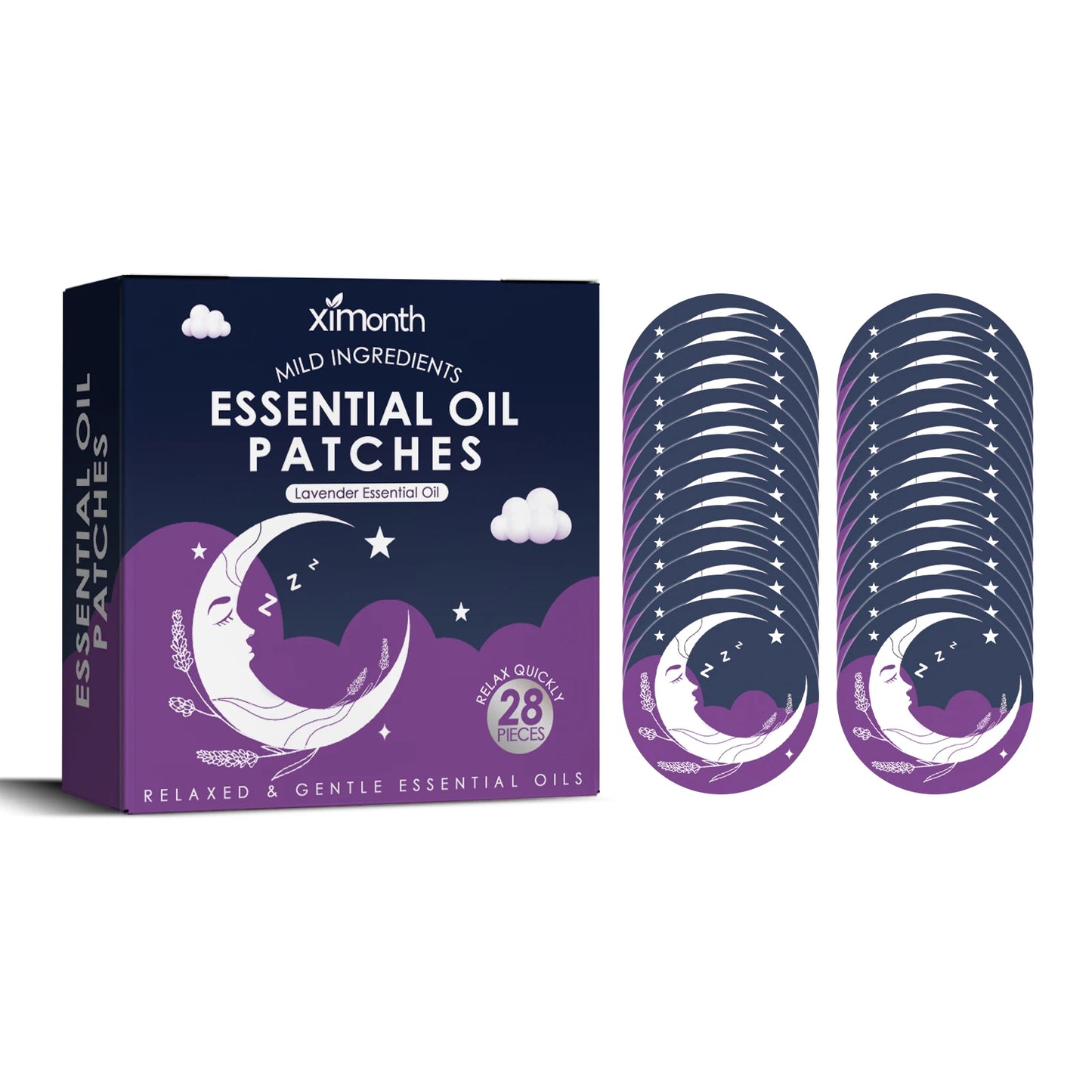 Plant-Based Nighttime Relaxation Sleep Patches | Portable