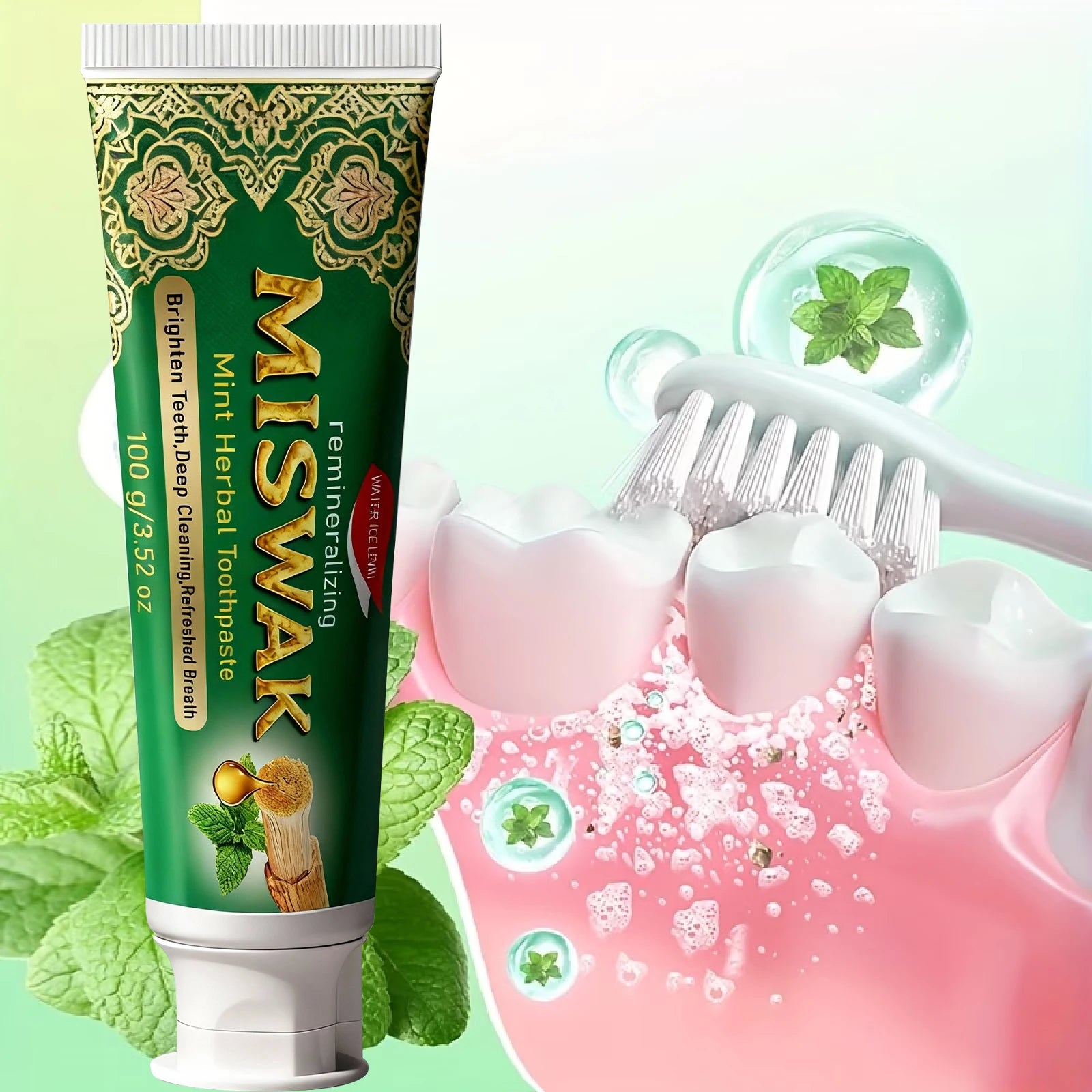 Hydroxyapatite Toothpaste – Enamel Protection, Vitamin C & Ceramide Whitening Toothpaste Peaceful Pleasures Health and Wellness