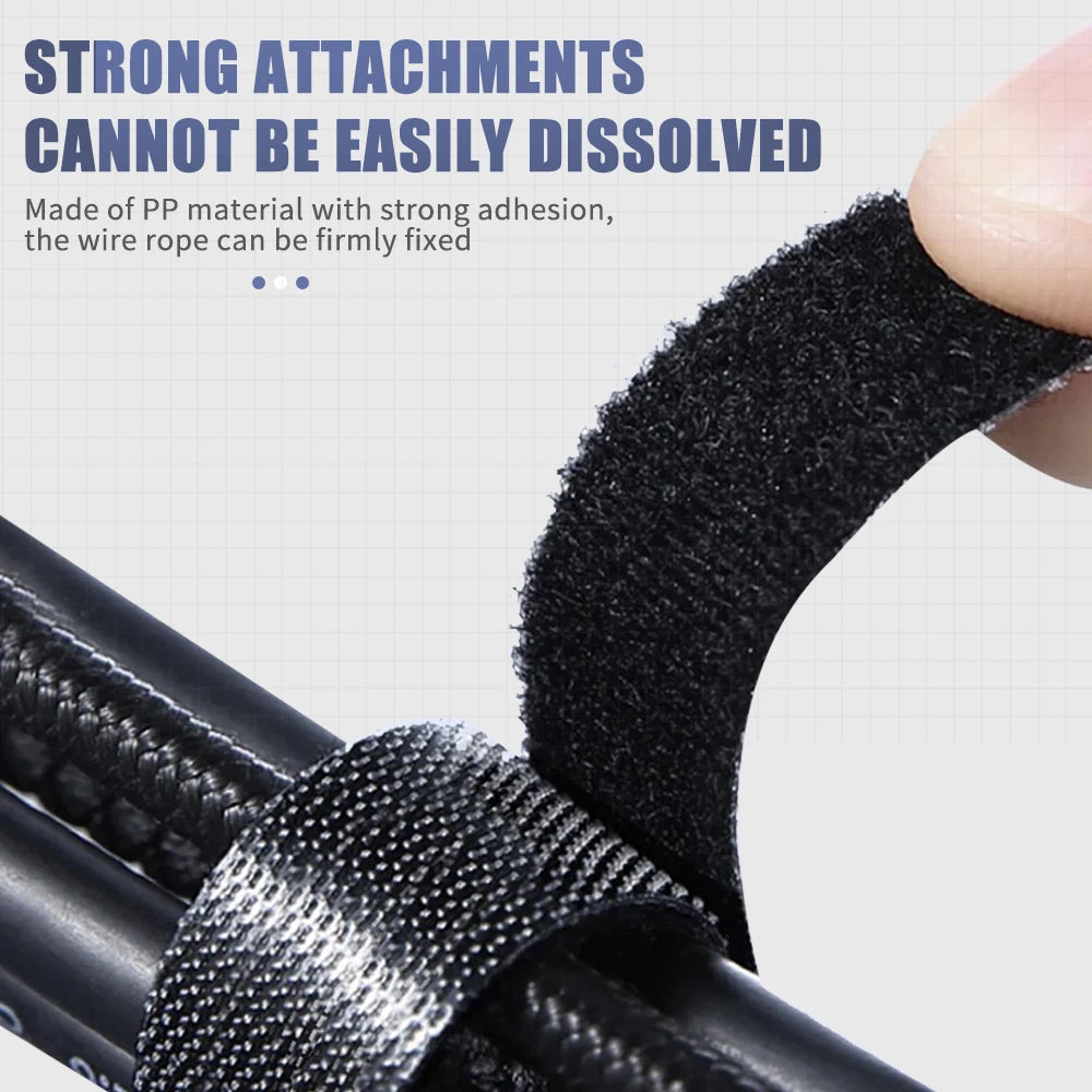 Reusable Hook Loop Cable Ties Wire Organizer 1M–5M