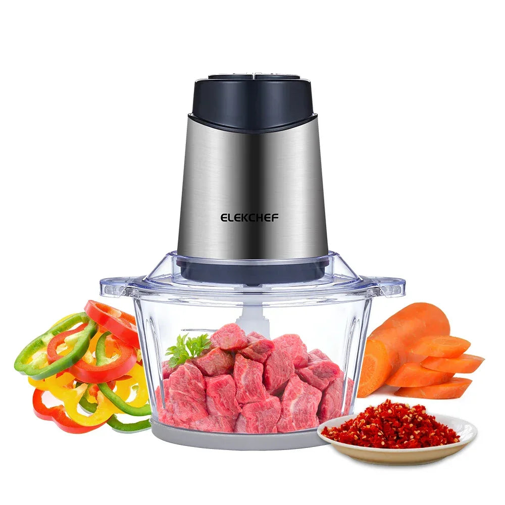 BioloMix 1.8L Glass Bowl Food Processor – 500W, 2-Speed Food Processor Peaceful Pleasures Health and Wellness Standard france US