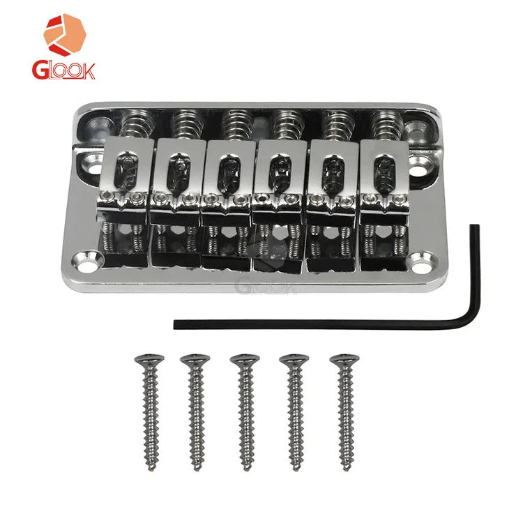 Electric Guitar Fixed Bridge String Plate Rear Wear Instrument