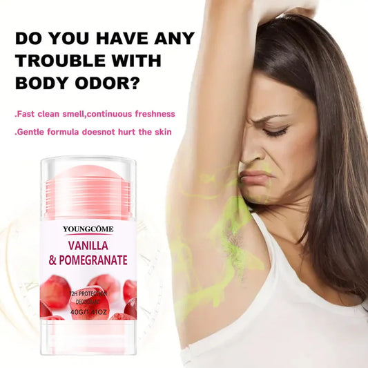 Aluminum-Free Deodorant Stick – Pomegranate & Lemon Verbena 72Hr Deodorant Stick Oasis Select