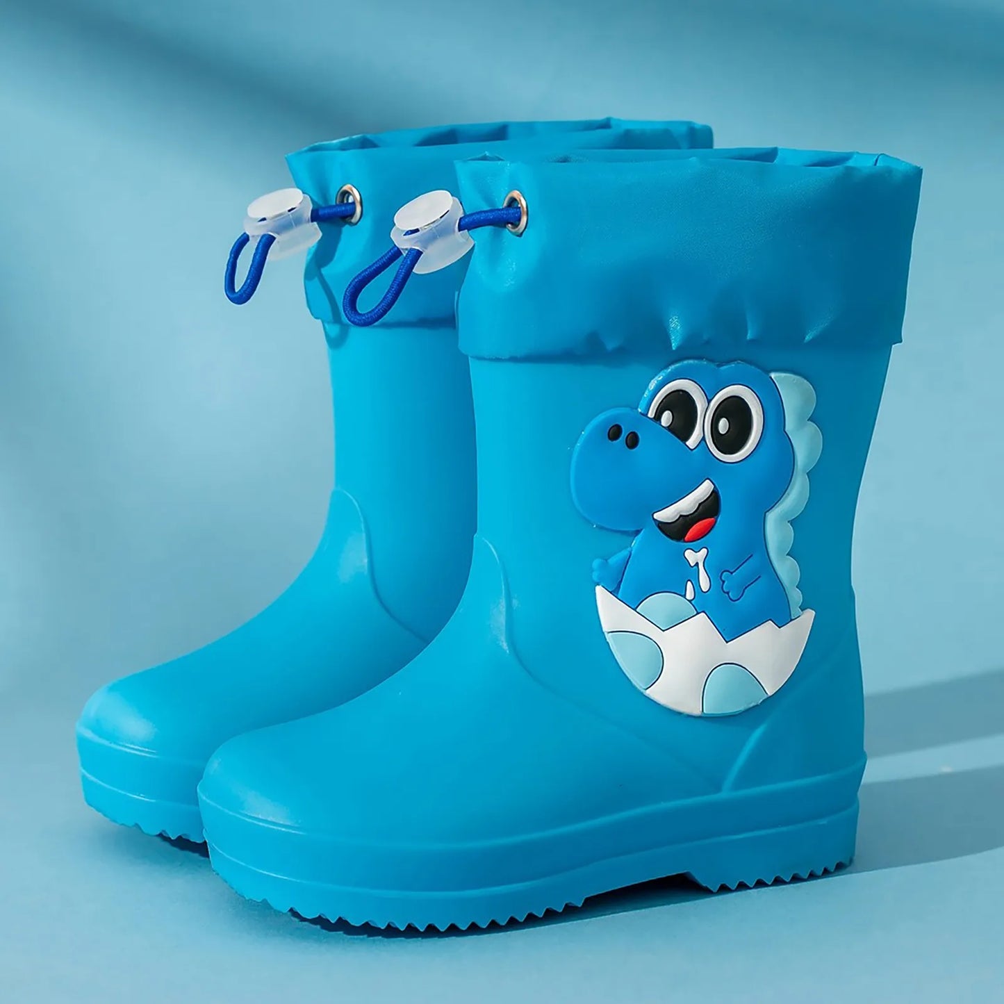 Kids Dinosaur Rain Boots – Waterproof Toddler Rubber Boots