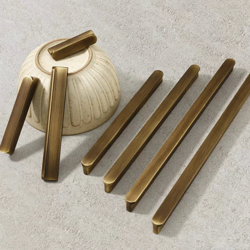 Pure Brass Antique Bronze Drawer Handle & Cabinet Door Knob
