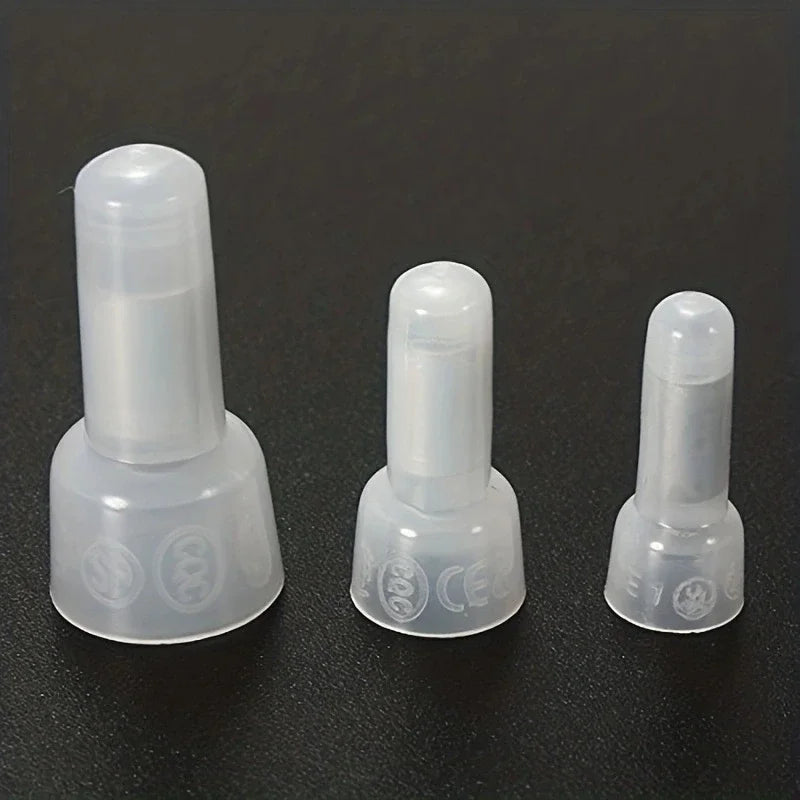 120Pcs Closed End Crimp Cap 22-16 16-14 12-10 AWG Gauge Wire Connector Terminal Peaceful Pleasures Health and Wellness