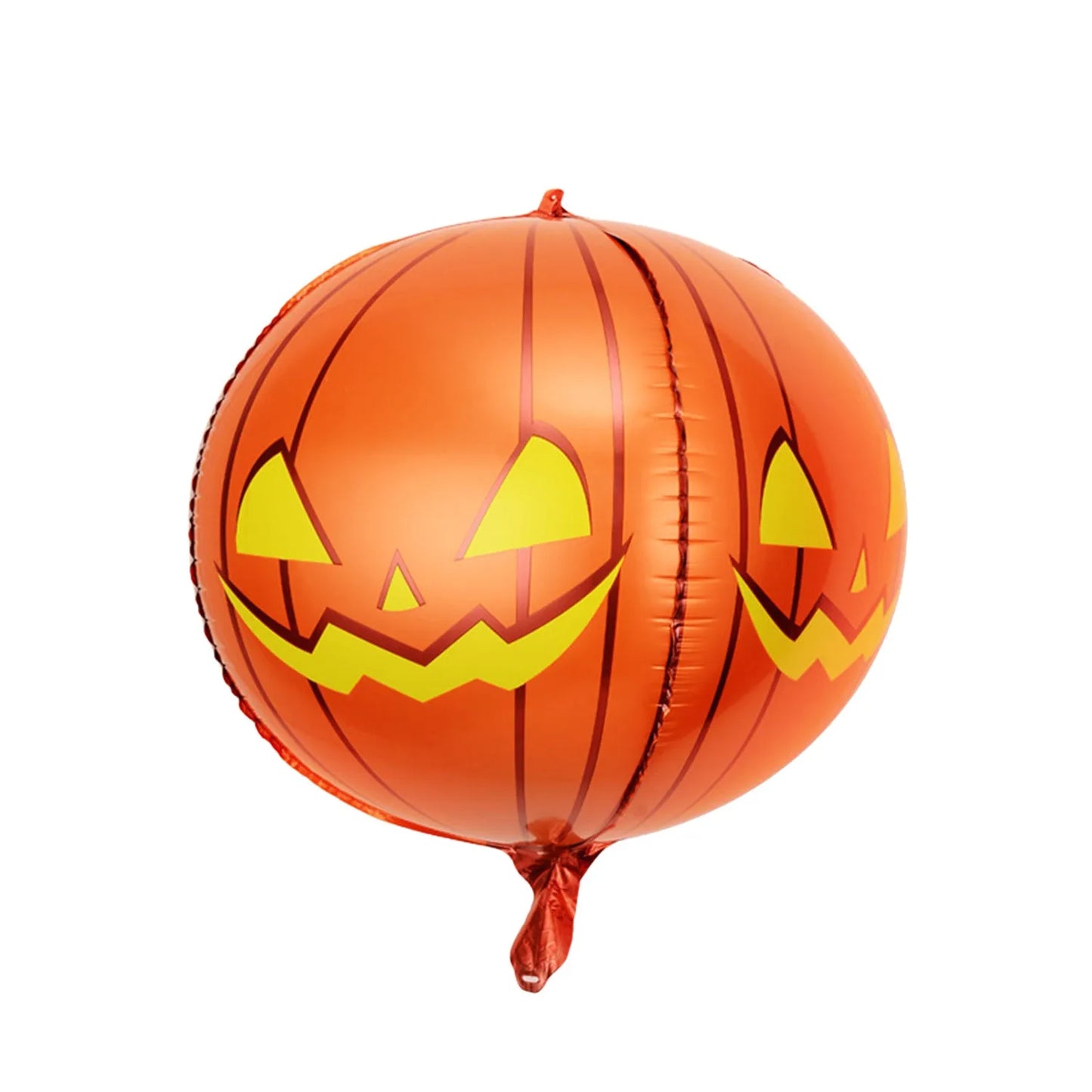 55CM/22Inch Halloween decoration balloon horror 4D inflatable eyeball Halloween theme eyeball party home decoration horror props Peaceful Pleasures Health and Wellness Orange 22inch