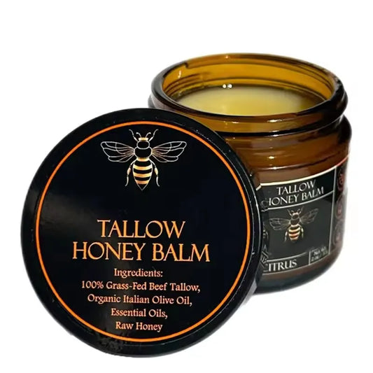 LAIKOU Grass-Fed Beef Tallow & Raw Honey Moisturizing Balm Tallow Moisturizing Balm Oasis Select